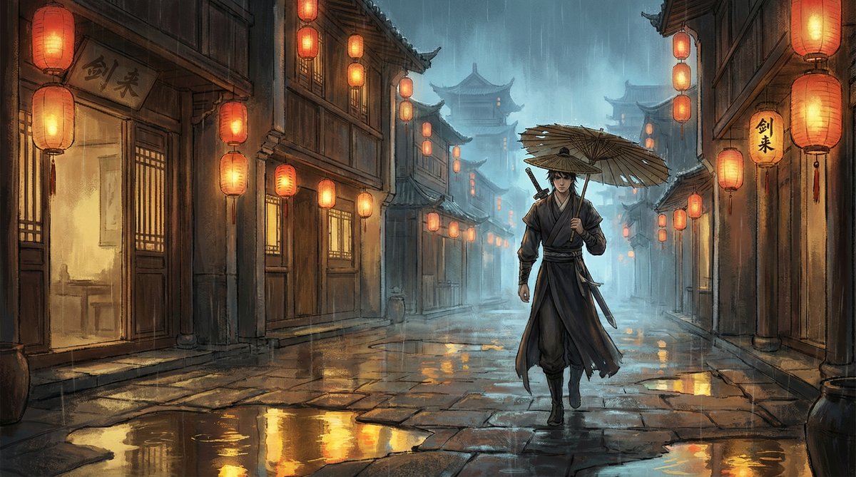 麻豆传媒视频-陈平安雨夜漫步